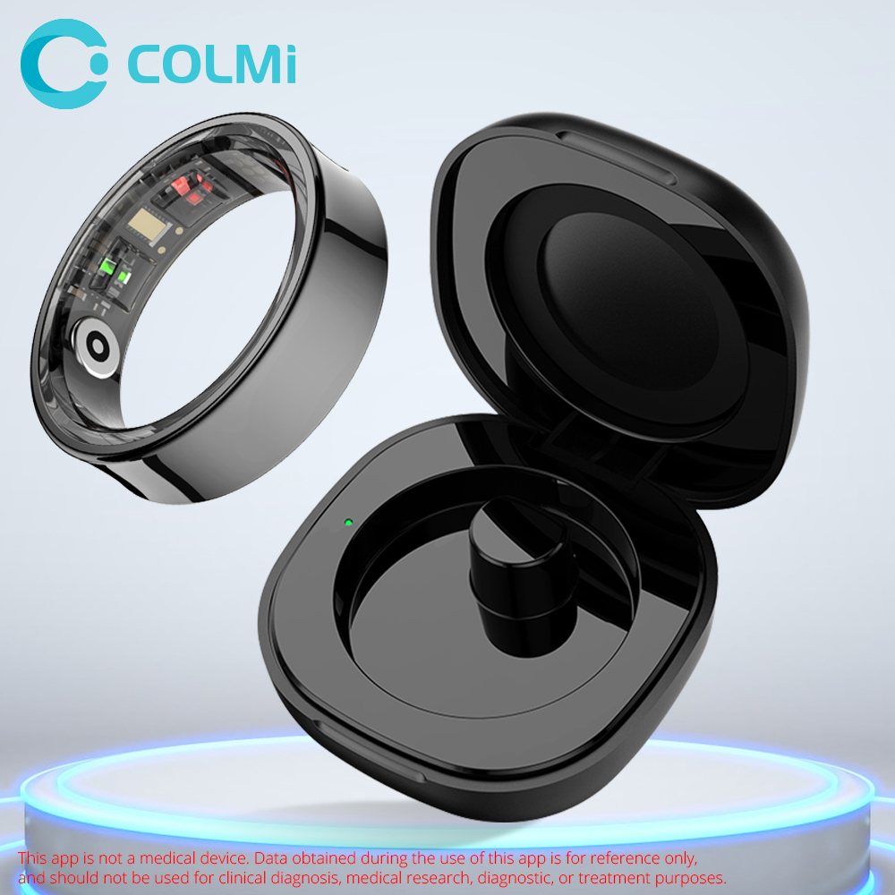 Blood Oxygen Monitor - 2024 COLMI R09 cincin pintar untuk