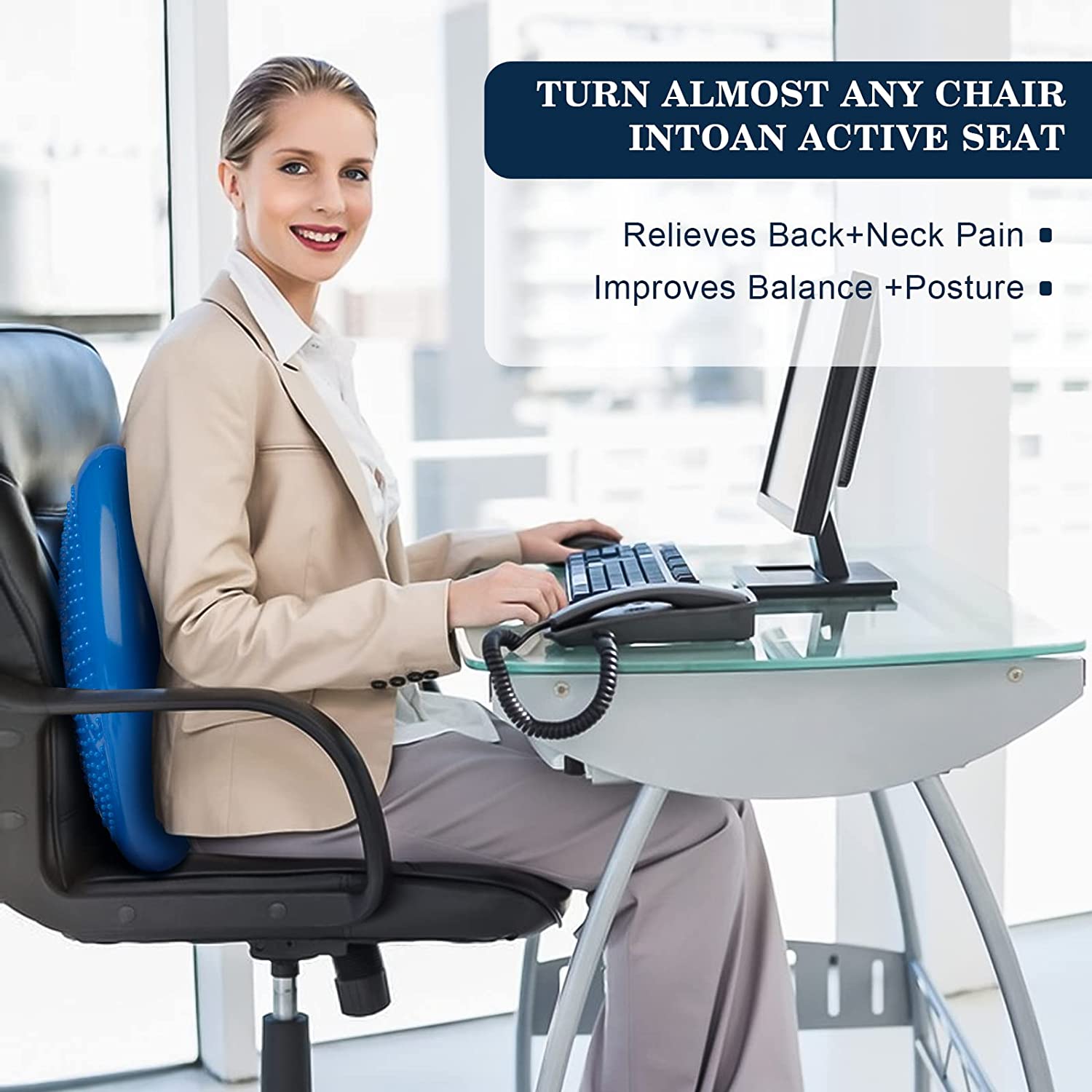 Balance Cushion Disc - Bantalan Goyangan Stabilitas Udara yang Meningkat