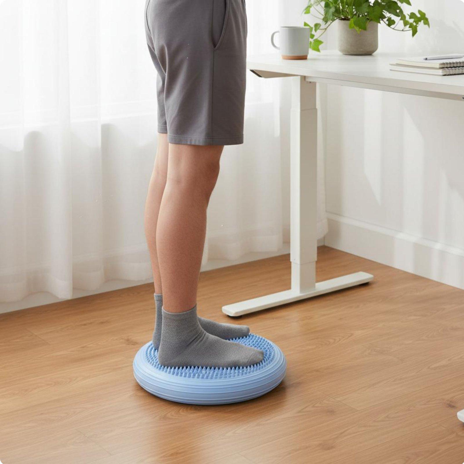 Bantal Keseimbangan Yoga Tiup  - Balance Cushion Disc ulasan dan harga