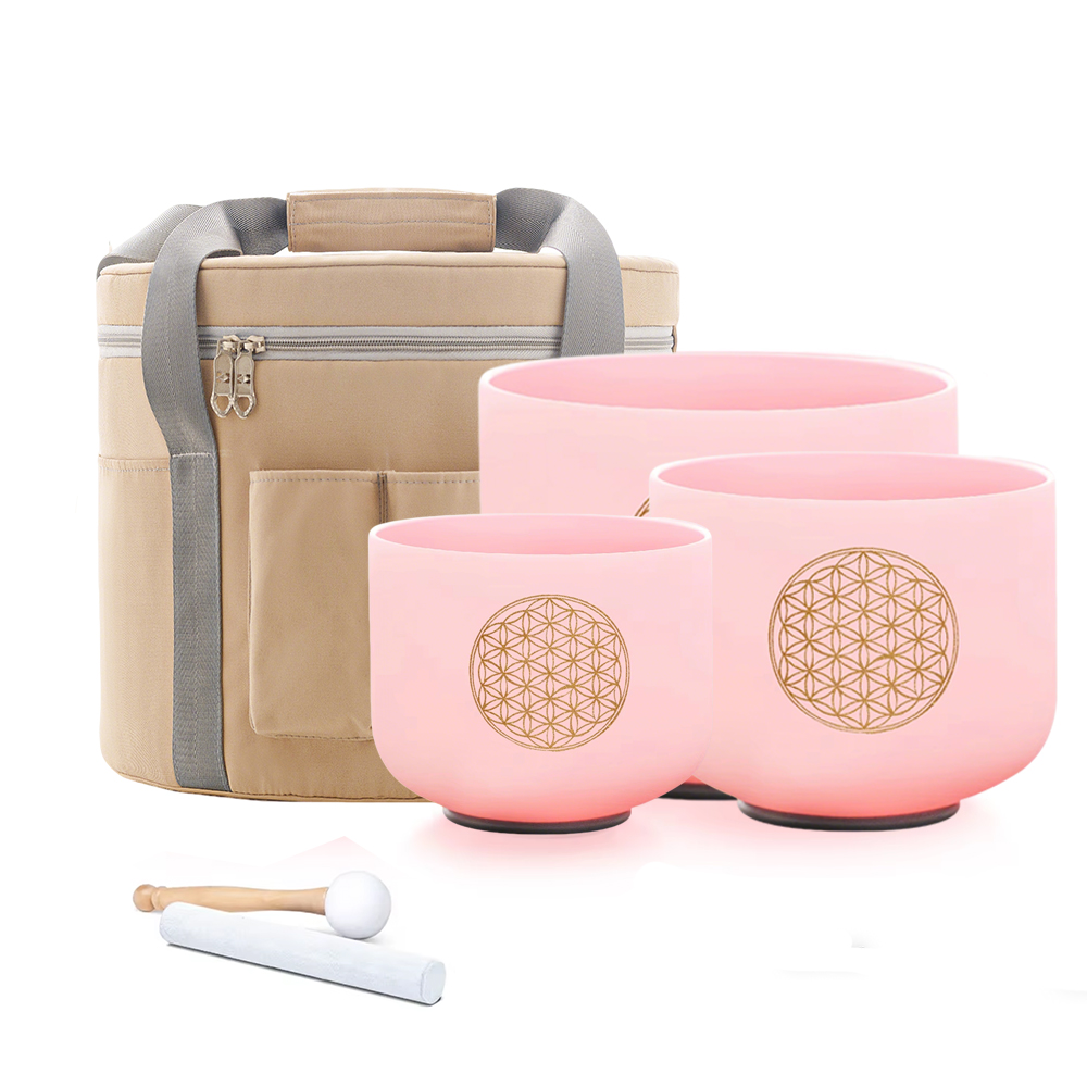Hye-eun Set 3pcs Mangkuk Krist - Healing Crystal Set ulasan dan harga