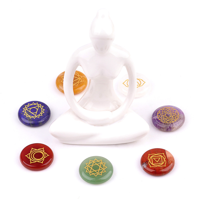 7 Buah/Set Ornamen Manik-manik - Healing Crystal Set ulasan dan harga