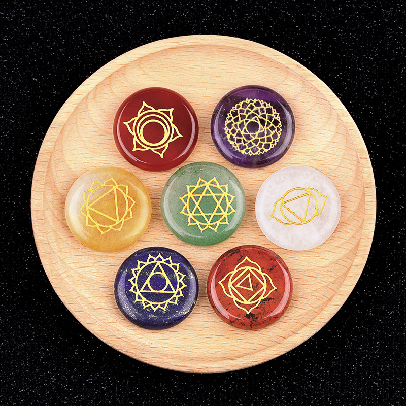 7 Buah/Set Ornamen Manik-manik - Healing Crystal Set ulasan dan harga
