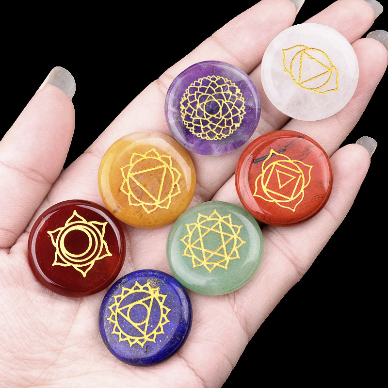 7 Buah/Set Ornamen Manik-manik - Healing Crystal Set ulasan dan harga