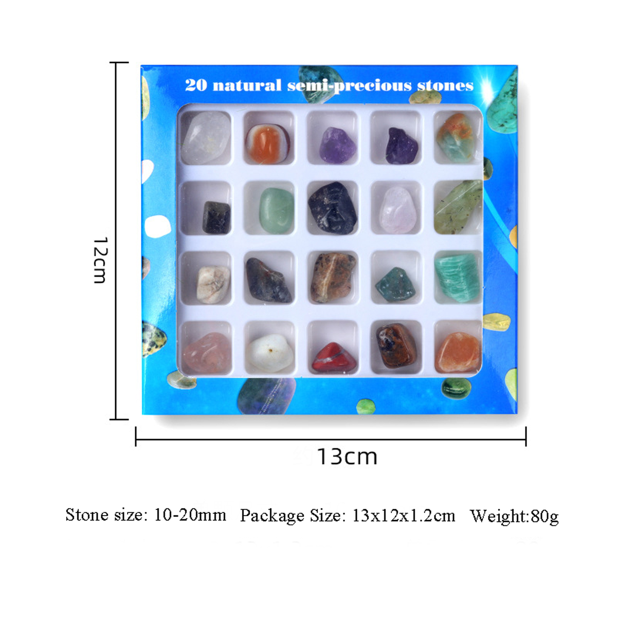 Set perhiasan kristal Chakra p - Healing Crystal Set ulasan dan harga