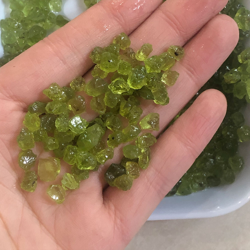 20G/Pak Kristal Kuarsa Peridot - Healing Crystal Set ulasan dan harga