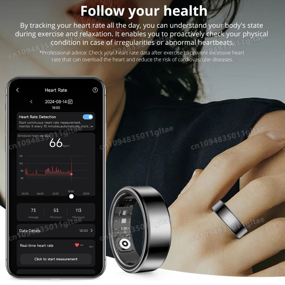 Cincin Pintar R10 Dengan Kotak - Blood Oxygen Monitor ulasan dan harga