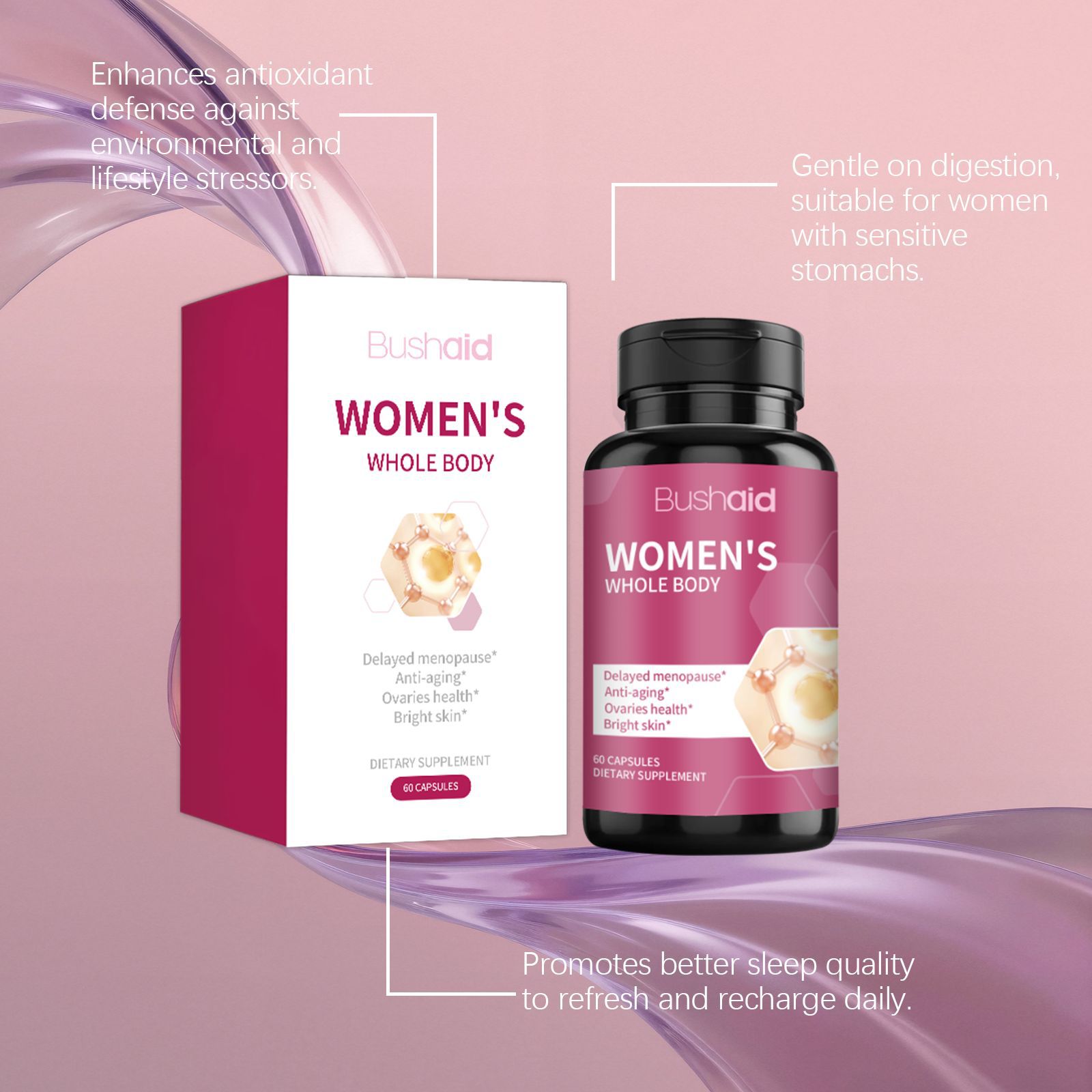 Kapsul Pendukung Kesehatan Wan - Health Wellness Vitality ulasan dan harga