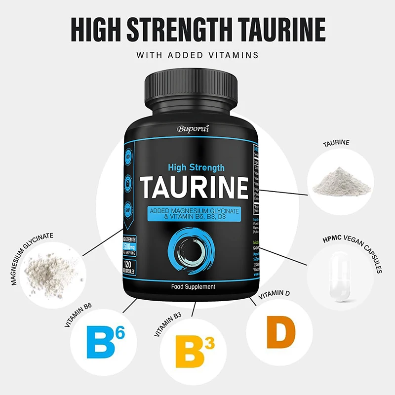 Suplemen Taurine 1500mg - Berm - Longevity Health & Wellness Hotel ulasan dan harga