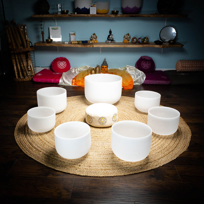Hye-eun 7 buah mangkuk menyany - Healing Crystal Set ulasan dan harga
