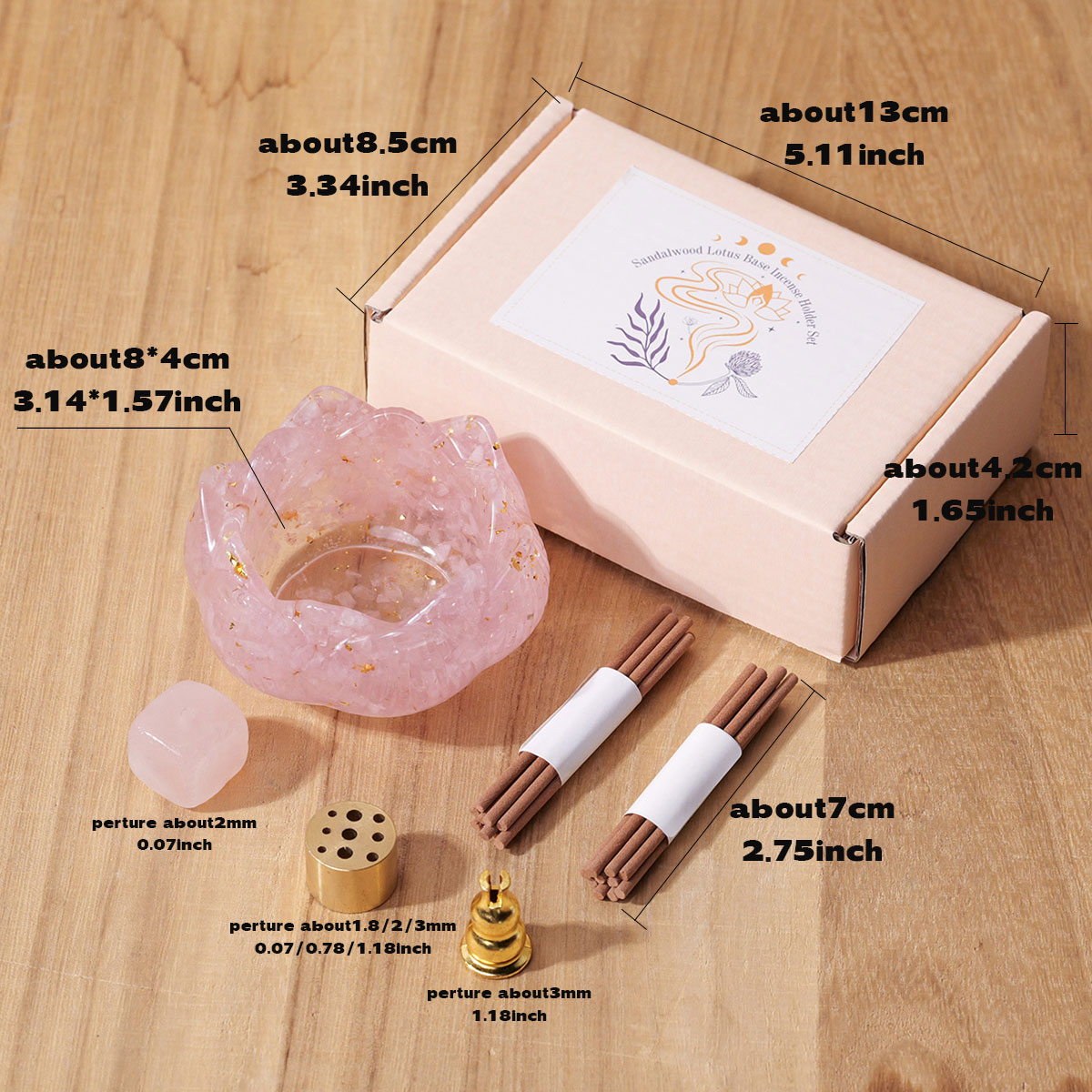 1set kristal alami penitis Res - Healing Crystal Set ulasan dan harga
