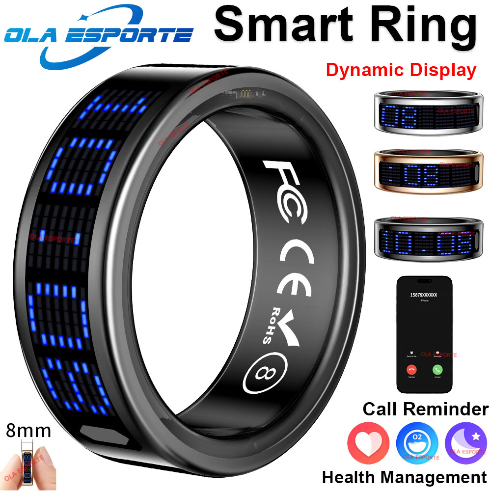 Cincin Pintar 2025 Pria Wanita - Blood Oxygen Monitor ulasan dan harga