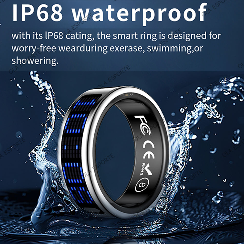 Cincin Pintar SR16 Layar LED 3 - Blood Oxygen Monitor ulasan dan harga