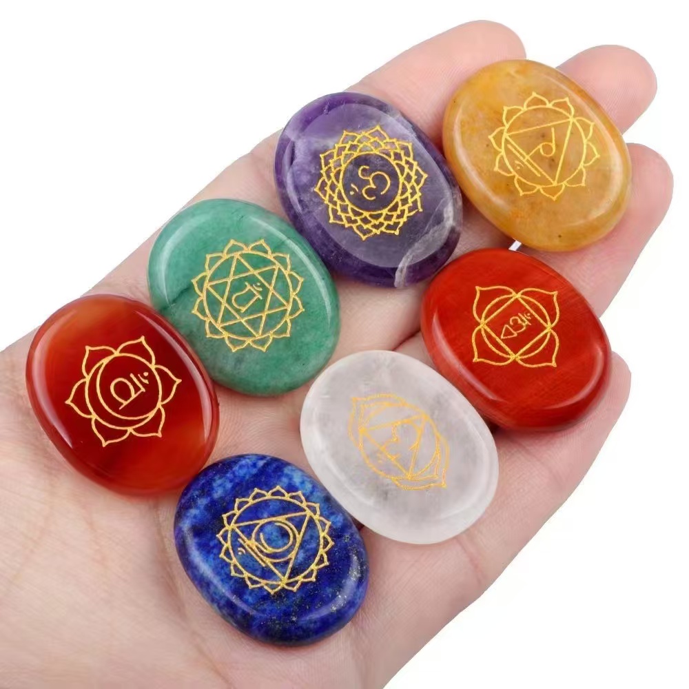 7 Buah Set Ornamen Batu Krista - Healing Crystal Set ulasan dan harga