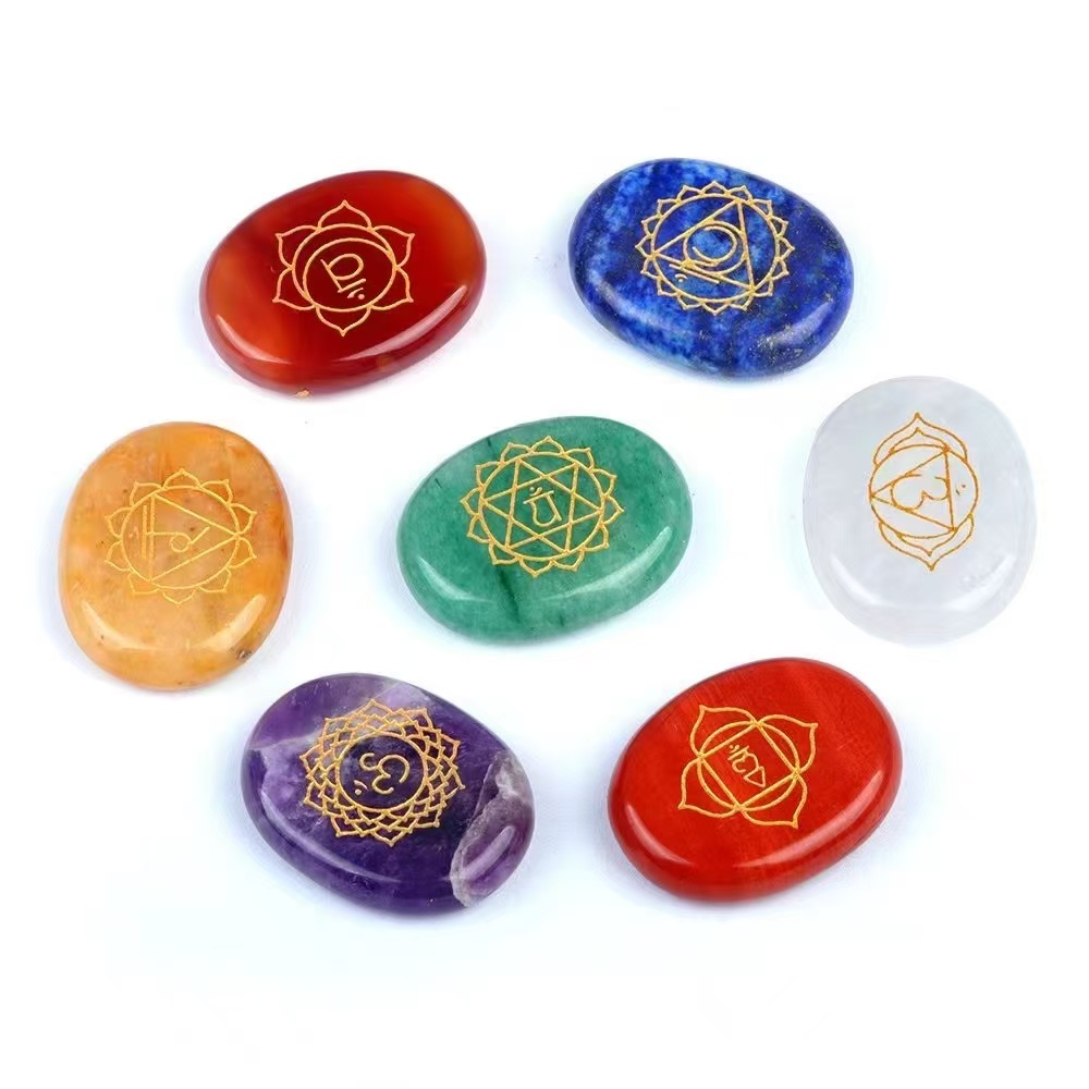7 Buah Set Ornamen Batu Krista - Healing Crystal Set ulasan dan harga