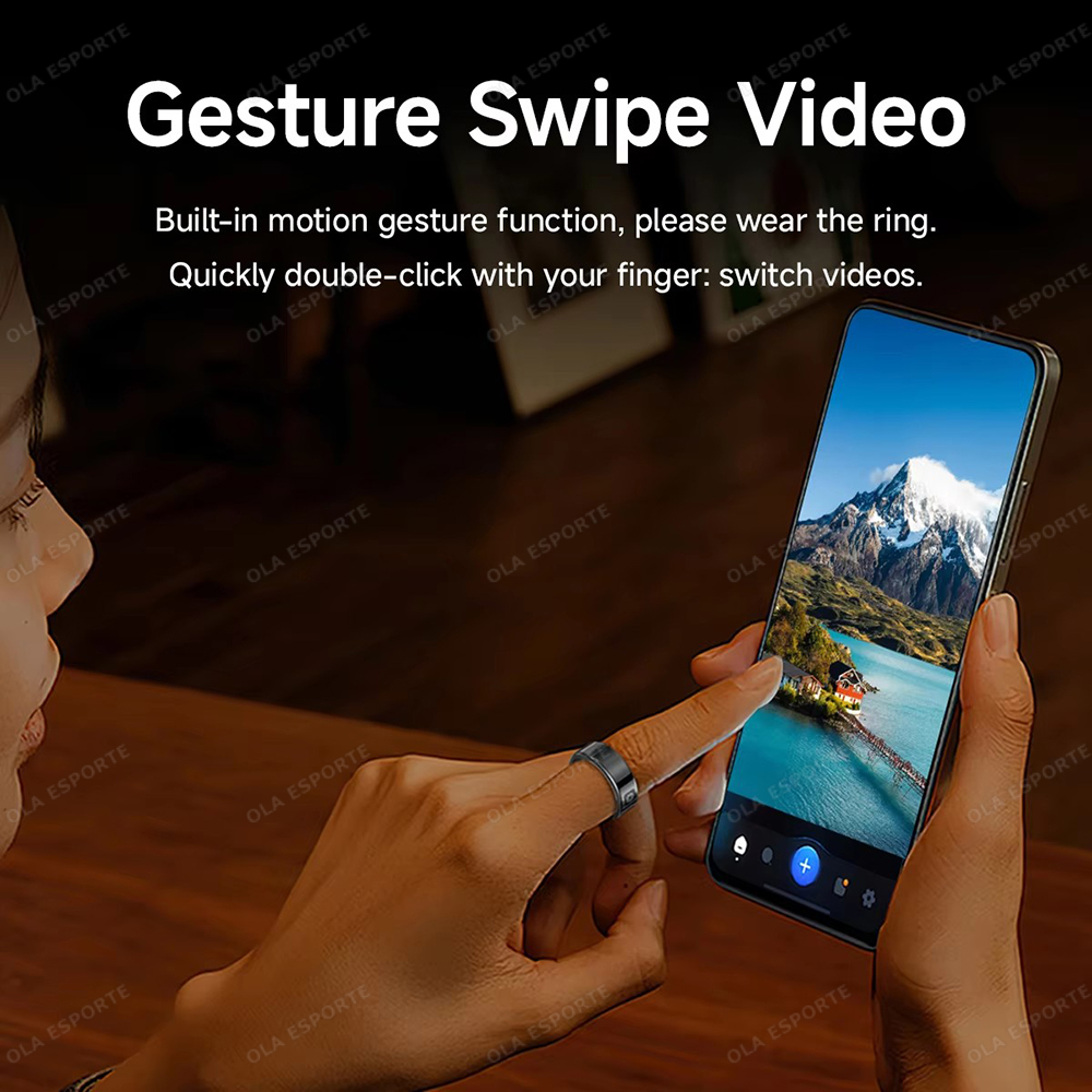 Cincin Pintar dengan Layar Dig - Blood Oxygen Monitor ulasan dan harga